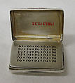 Vinaigrette, Kenarat Ltd., Silver, British, Birmingham