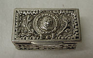 Pill box, Silver, German