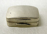 Vinaigrette, Samuel Pemberton III  British, Silver, British, Birmingham