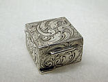 Pill box, Silver, Scandinavian