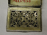 Vinaigrette, Joseph Taylor (British, 1767–1827), Silver, British, Birmingham