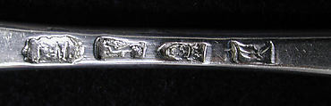 Two spoons, (of .29): William Tant (ca. 1762–1767), Silver, British, London