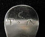 Two spoons, (of .29): William Tant (ca. 1762–1767), Silver, British, London