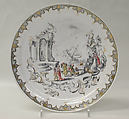 Plate, Nymphenburg Porcelain Manufactory German, Hard-paste porcelain, German, Nymphenburg