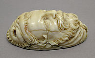 Head of Hercules, Ivory, German or Netherlandish