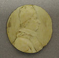 Clement XI (?) (Giovanni Francesco Albani, b. 1649, Pope 1700–21), Ivory, Italian