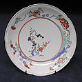 Dish, Hard-paste porcelain, Japanese, for European market
