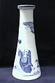 Vase, Hard-paste porcelain, Japanese, for European market