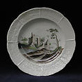Plate, Zurich Pottery and Porcelain Factory  Swiss, Hard-paste porcelain, Swiss, Zurich