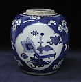 Jar, Porcelain, Chinese, for European market