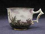 Cup (part of a service), Capodimonte Porcelain Manufactory (Italian, 1740/43–1759), Soft-paste porcelain, Italian, Naples