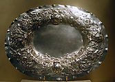 Charger, David Winckler, Silver, embossed and chased, German, Freiberg