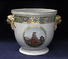 Wine cooler, Imperial Porcelain Manufactory, St. Petersburg (Russian, 1744–present), Hard-paste porcelain, Russian, St. Petersburg