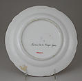 Plate, Imperial Porcelain Manufactory, St. Petersburg (Russian, 1744–present), Hard-paste porcelain, Russian, St. Petersburg