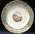 Plate, Imperial Porcelain Manufactory, St. Petersburg (Russian, 1744–present), Hard-paste porcelain, Russian, St. Petersburg