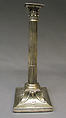 Four candlesticks, John Carter II (active 1768–1777), Silver, British, London