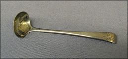 Mustard spoon, John Emes, Silver, British, London