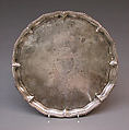 Salver, Ebenezer Coker, Silver, British, London