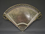 Tray, F. Nicoud, Silver, parcel gilt, French, Paris
