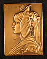 Alsace, Medalist: Georges-Henri Prud'homme (French, Cap Breton, Landes 1873–1947 Paris), Bronze, French
