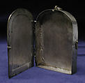 Sacrament box, Silver, niello, gilt, Russian