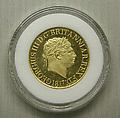 Proof sovereign of George III, Medalist: Benedetto Pistrucci (Italian, 1783–1855, active England), Gold, British