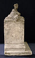Model for the Tomb of Géricault, Antoine Etex (French, Paris 1808–1888 Chaville, Seine-et-Oise), Patinated plaster, French