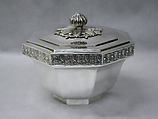 Box, Johann Christian Sick (German (Stuttgart), 1766–1824), Silver, German, Stuttgart