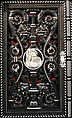 Bookstand, Design attributed to Charles-Auguste Questel (1807–1888), Ebony, ebony veneer, ebonized maple, oak, maple, rosewood, snakewood, ivory, mother-of-pearl; brass hardware and mounts; lined with silk velvet not original to the piece, French, Paris