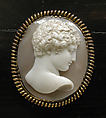 Casket, Unknown maker for R. &amp; S. Garrard &amp; Co. (founded 1735), Shell cameo; Macassar ebony; silver-gilt, British (casket) and Italian (cameos)