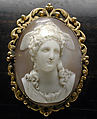 Casket, Unknown maker for R. &amp; S. Garrard &amp; Co. (founded 1735), Shell cameo; Macassar ebony; silver-gilt, British (casket) and Italian (cameos)