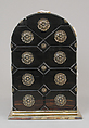 Casket, Unknown maker for R. &amp; S. Garrard &amp; Co. (founded 1735), Shell cameo; Macassar ebony; silver-gilt, British (casket) and Italian (cameos)