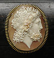 Casket, Unknown maker for R. &amp; S. Garrard &amp; Co. (founded 1735), Shell cameo; Macassar ebony; silver-gilt, British (casket) and Italian (cameos)