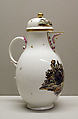 Coffeepot, Höchst Manufactory (German, 1746–1796), Hard-paste porcelain, German, Höchst