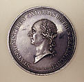 Andreas Peter Bernstorff (1735–1797), Danish Foreign Minister (1784–97), Medalist: Daniel Jensen Adzer (Danish, Copenhagen 1731–1808), Silver, Danish