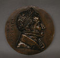 Emmanuel-Augustin-Dieudonné-Marin-Joseph, comte de Las Cases, Pierre Jean David d'Angers  French, Bronze, French