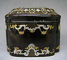 Box with Rachel Meeting Jacob at the Well, Tortoiseshell, mother-of-pearl, gold, Italian, Naples