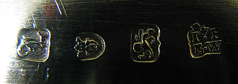 Box (one of a pair) (part of a set), John Parker (British, active 1759–77), Silver gilt, British, London