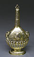 Pilgrim flask, I.P.S., Silver, silver-gilt, German, Leipzig