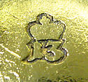 Beaker, Jean-Jacques Kirstein (master 1760, active 1798), Silver-gilt, French, Strasbourg