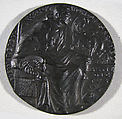 Pope Benedict XV's Support, Medalist: Karl Goetz (German, 1875–1950), Bronze, German
