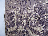Musicians in tropical foliage, Cotton, French