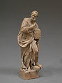 Saint Peter, Probably by Giuseppe Picano (1732–1810), Terracotta, traces of ground or white wash, Italian, Naples