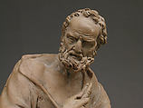 Saint Peter, Probably by Giuseppe Picano (1732–1810), Terracotta, traces of ground or white wash, Italian, Naples