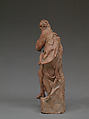 Saint Andrew, Probably by Giuseppe Picano (1732–1810), Terracotta, traces of ground or white wash, Italian, Naples