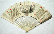 Fan, Skin and ivory, Italian