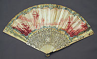Fan, Skin, ivory, German