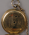 Watch and key, Gold, enamel, French, Paris