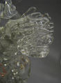 Bowl with cover, Glass, German