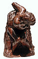 Seated Woman Wiping her Left Hip, Edgar Degas (French, Paris 1834–1917 Paris), Bronze, French